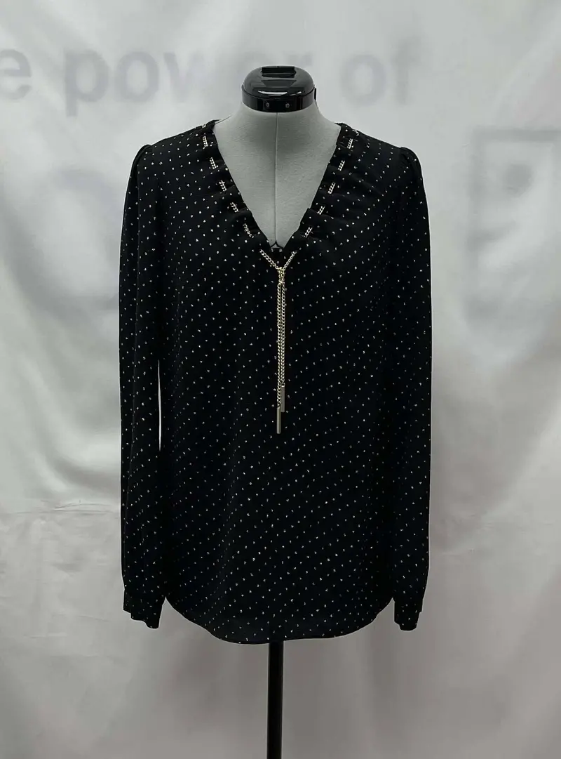 Women's Michael Kors Long Sleeve Top, Extra Small 1