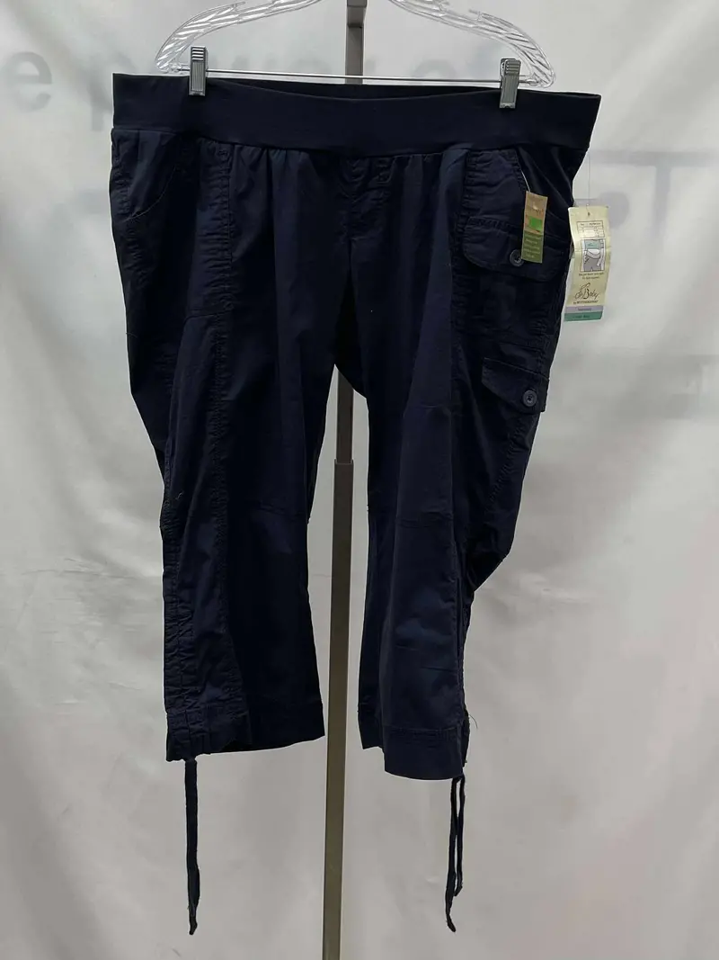 Women's Motherhood Capris, Maternity (Extra Large) 1