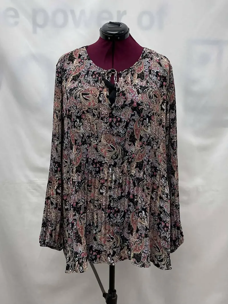 Women's Penningtons Long Sleeve Top, Extra Large 1