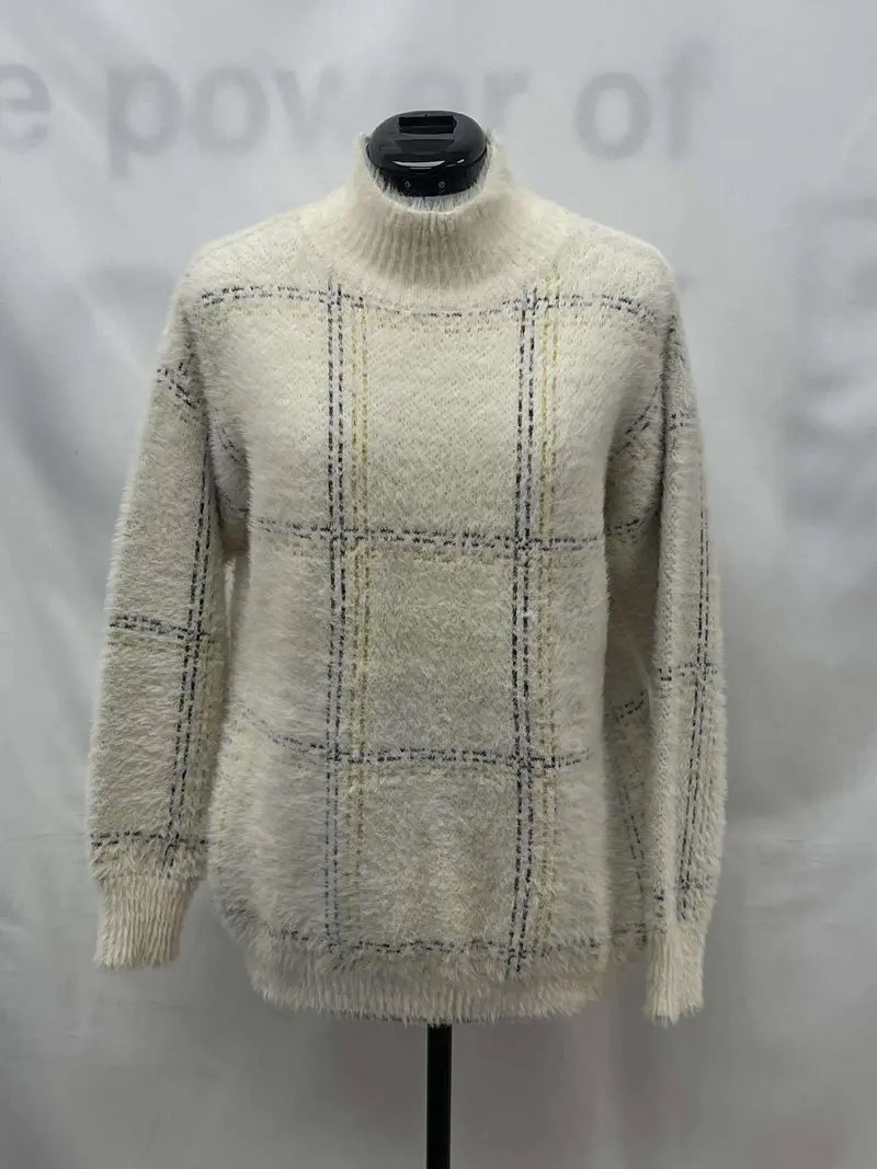 Women's Suzy Shier Long Sleeve Sweater, Medium 1