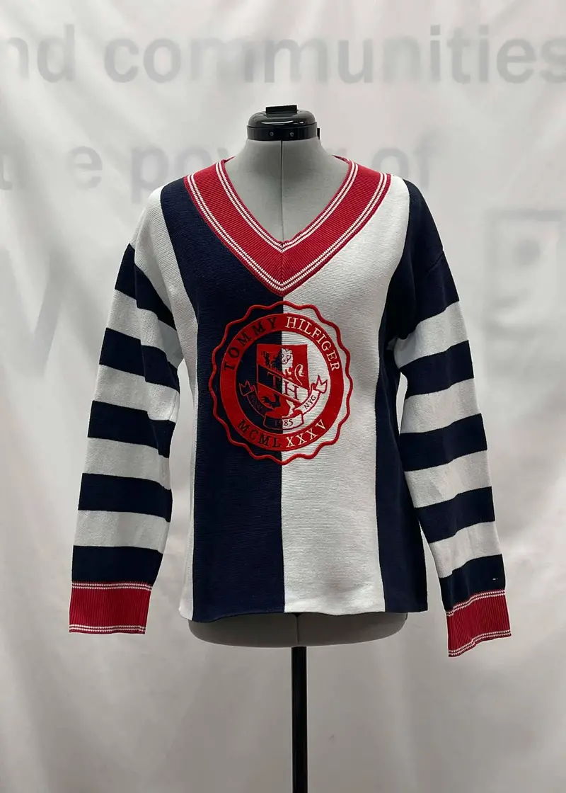 Women's Tommy Hilfiger Long Sleeve Sweater, Small 1
