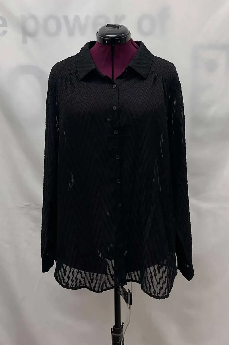 Women's Torrid Long Sleeve Blouse, 3X 1