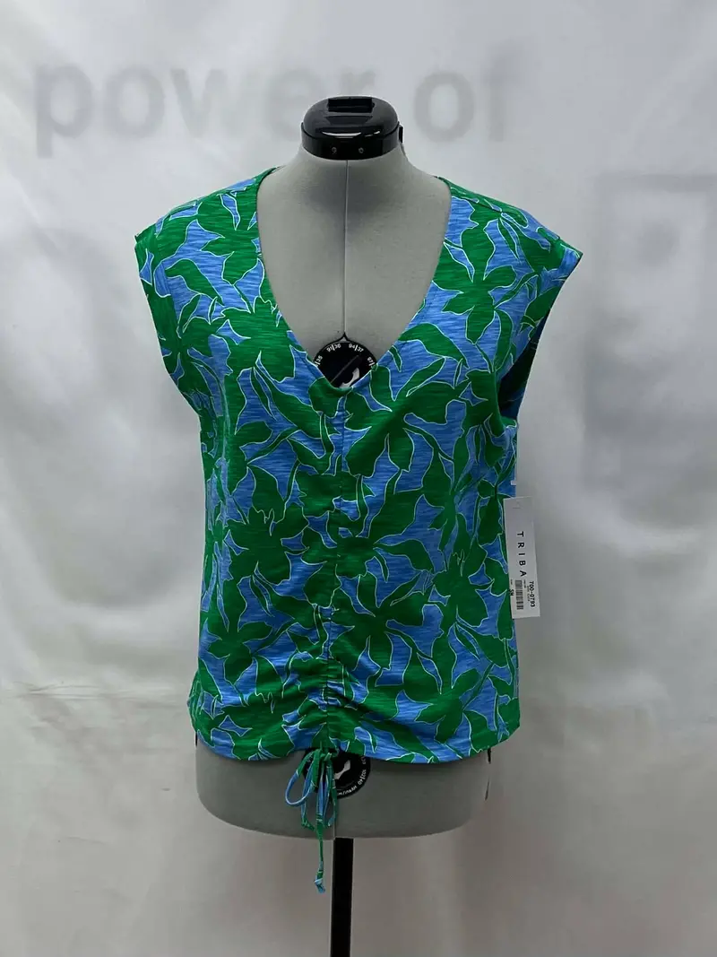 Women's Tribal Sleeveless Top, Small 1