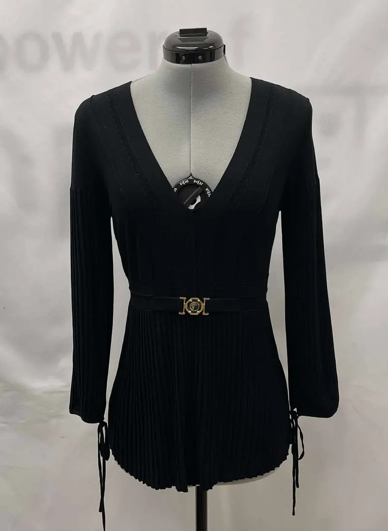 Women's Versace Long Sleeve Top, Small 1