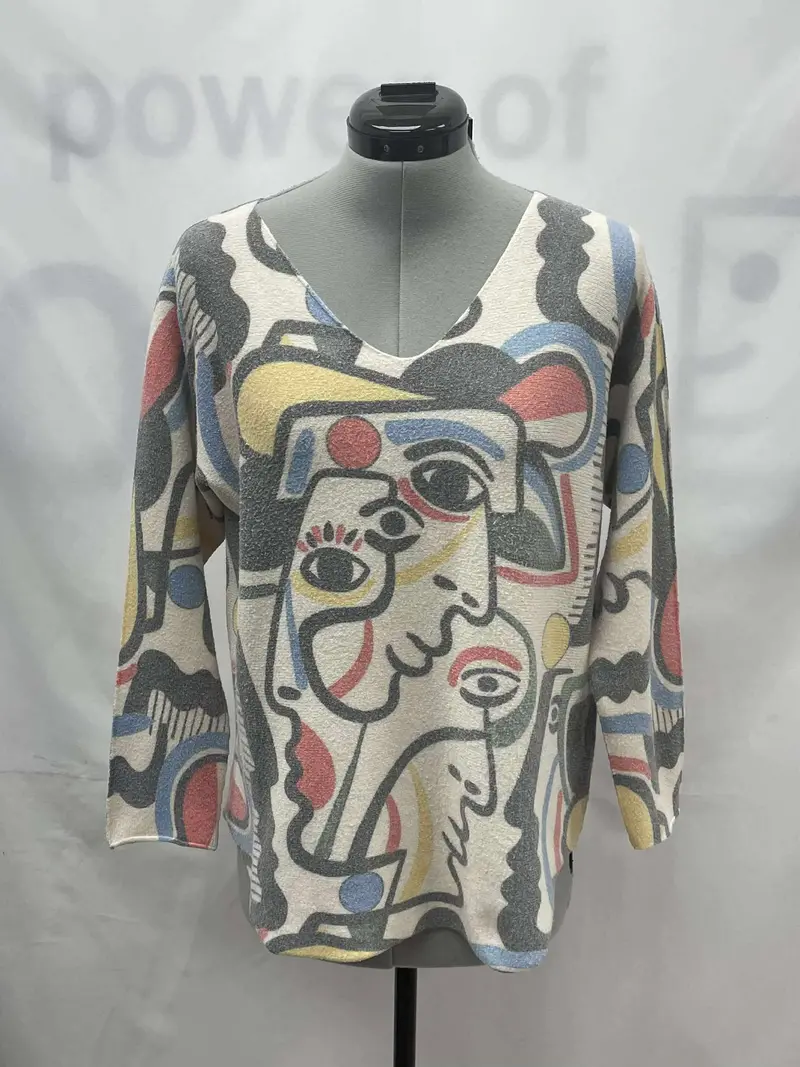 Women's Via Vitale Long Sleeve Top, Small 1