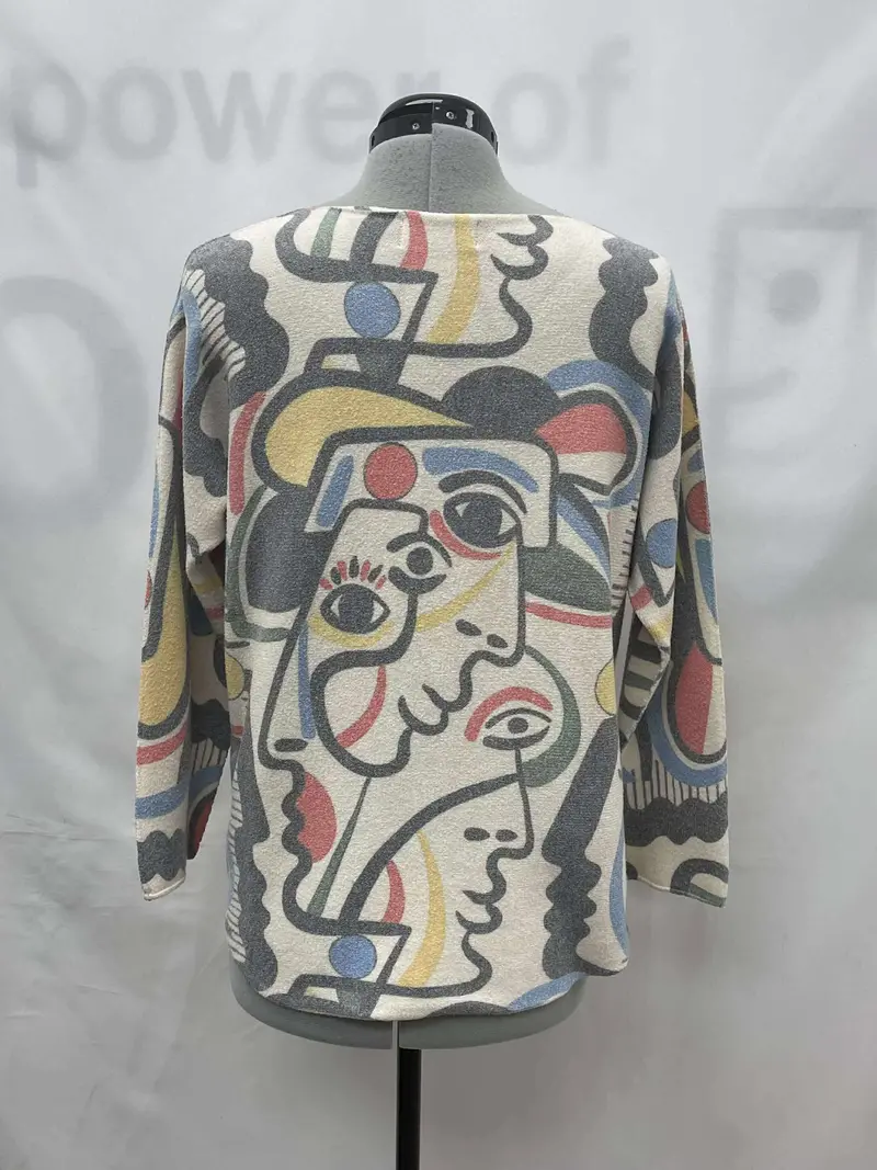 Women's Via Vitale Long Sleeve Top, Small 2