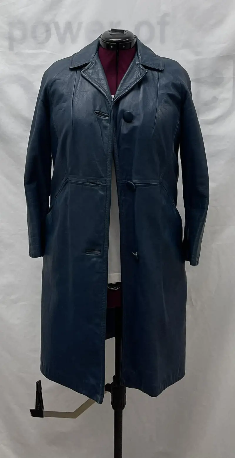 Women's Vintage California Leather Jacket, Large / Medium 1