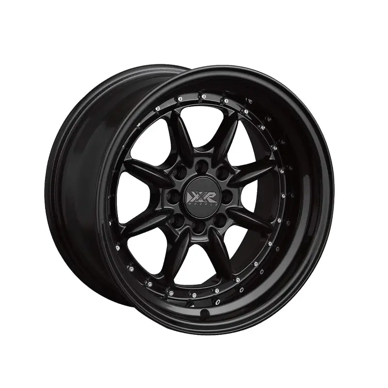 Xxr 002 16X8 4-100 73.1 Hub +20 Offset Black Wheel Rim 1