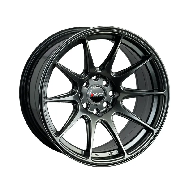 Xxr 527 16X8.25 4-100 73.1 Hub +0 Offset Chromium Black Wheel Rim 1