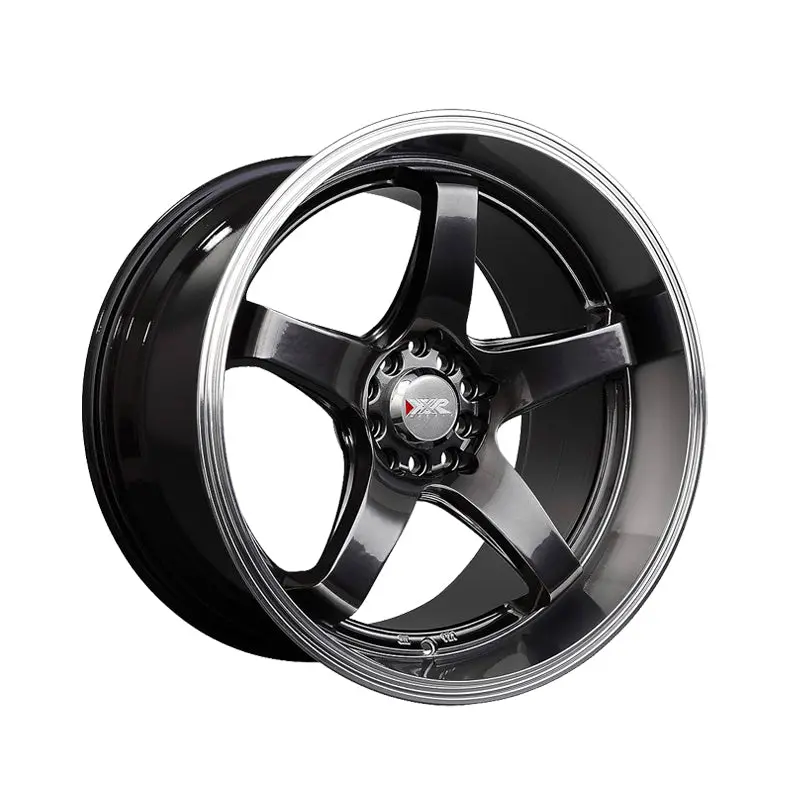 Xxr 555 18X8.5 5-100 73.1 Hub +25 Offset Chromium Black / Ml Wheel Rim 1