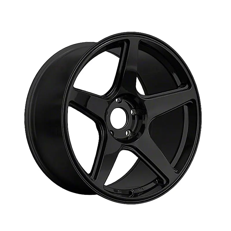 Xxr 575 18X8.5 5-120 73.1 Hub +35 Offset Black Wheel Rim 1