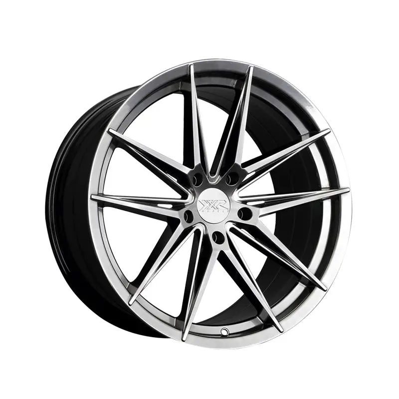 Xxr 577 19X8.5 5-112 73.1 Hub +40 Offset Chromium Black Wheel Rim 1