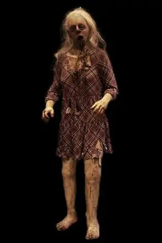 "Yawning Zombie"  Professional Full Body Halloween Prop 1
