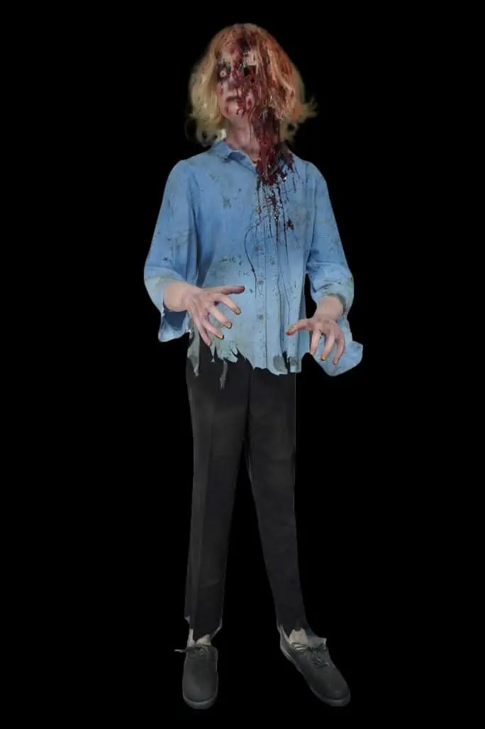 "Zoe" Zombie Professional Full Body Halloween Prop 1