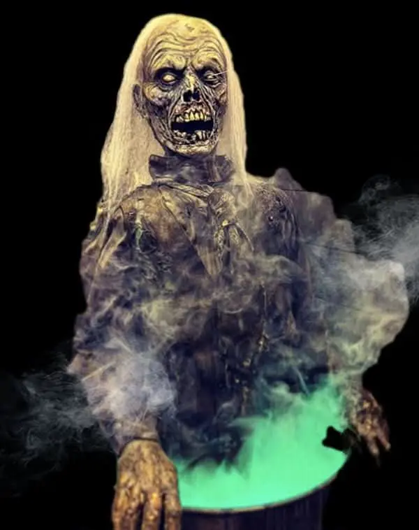 Zombie Barrel Fright Scare Animatronic 1