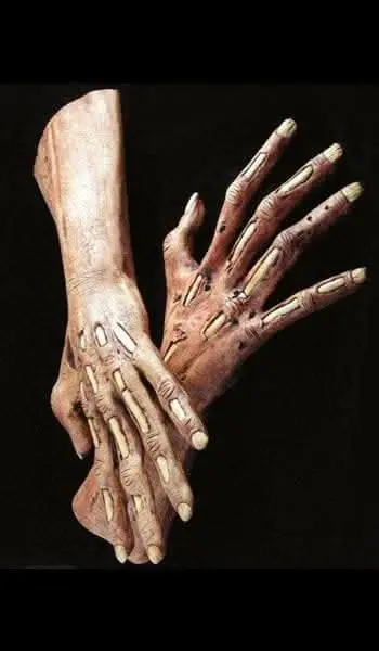 "Zombie Latex Hands" Halloween Costume Gloves 1