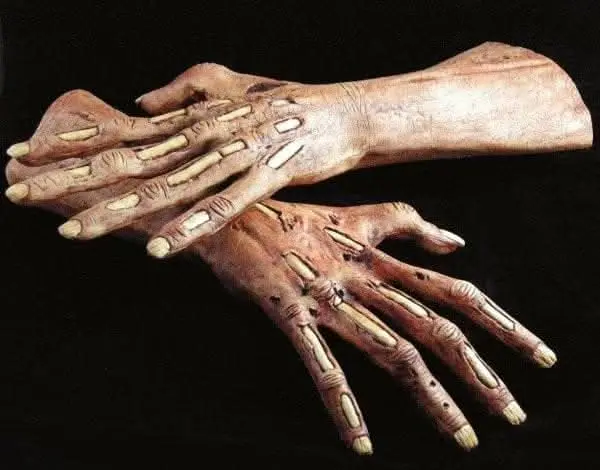 "Zombie Latex Hands" Halloween Costume Gloves 2