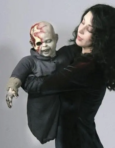 "Zombie Zack The Baby" Halloween Puppet Prop 1