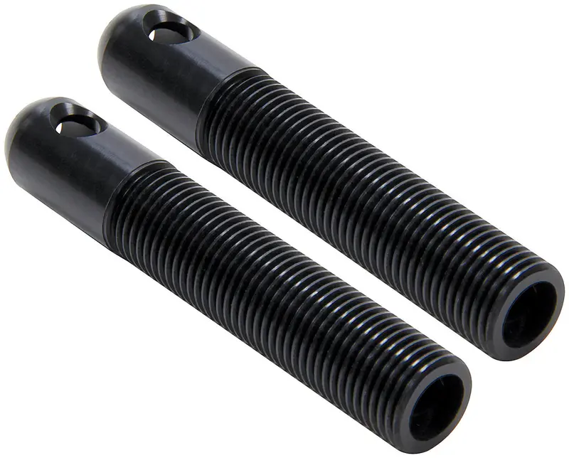 Allstar Performance 18493 Lightweight Aluminum Lowering Pins – 3/8-Inch Diameter, Black, 2-Pack 1