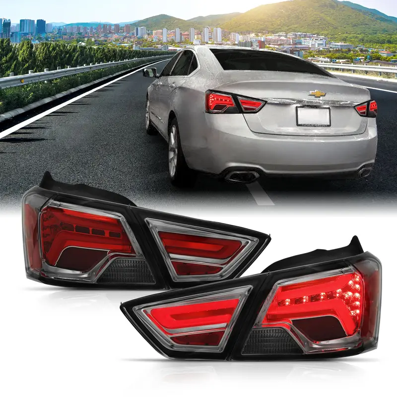 Anzo Usa Led Tail Light Pair – Smoke Lens Design For Enhanced Visibility 1