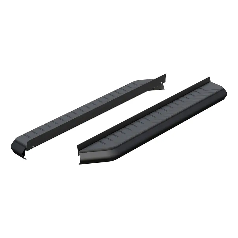 Aries Aerotread 5-Inch Wide X 67-Inch Long Black Stainless Steel Running Boards – Bracket-Free Fit For Select Jeep Grand Cherokee Models 1