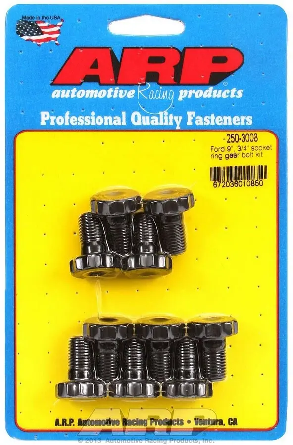 Arp Ford 9-Inch Ring Gear Bolt Kit – 0.750-Inch Ultra-High-Strength Hardware 1