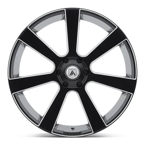 Asanti Abl15-24903415Bm 24X9 Inch Black Machined Alloy Wheel – 5X4.75 Bolt Pattern, +15Mm Offset 1