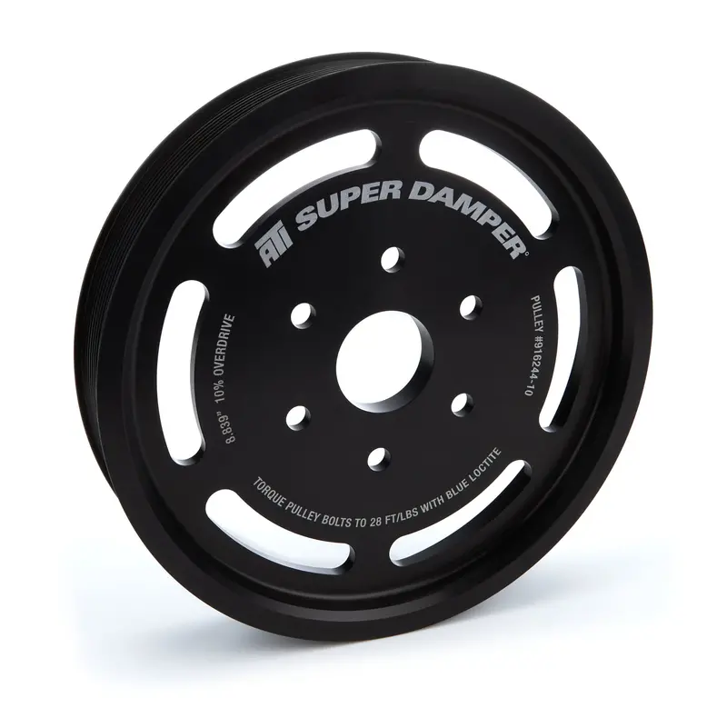 Ati Supercharger Pulley – 8.88-Inch Od, 11-Groove Aluminum Design 1