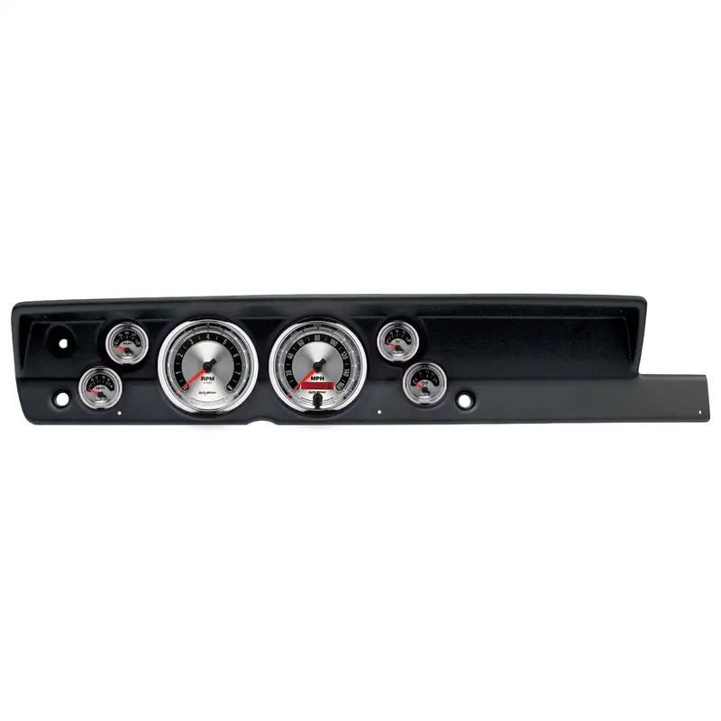 Autometer Direct-Fit Dash Mount Kit – Fits 1967–1969 Plymouth Barracuda & Cuda (No Heater Models) 1
