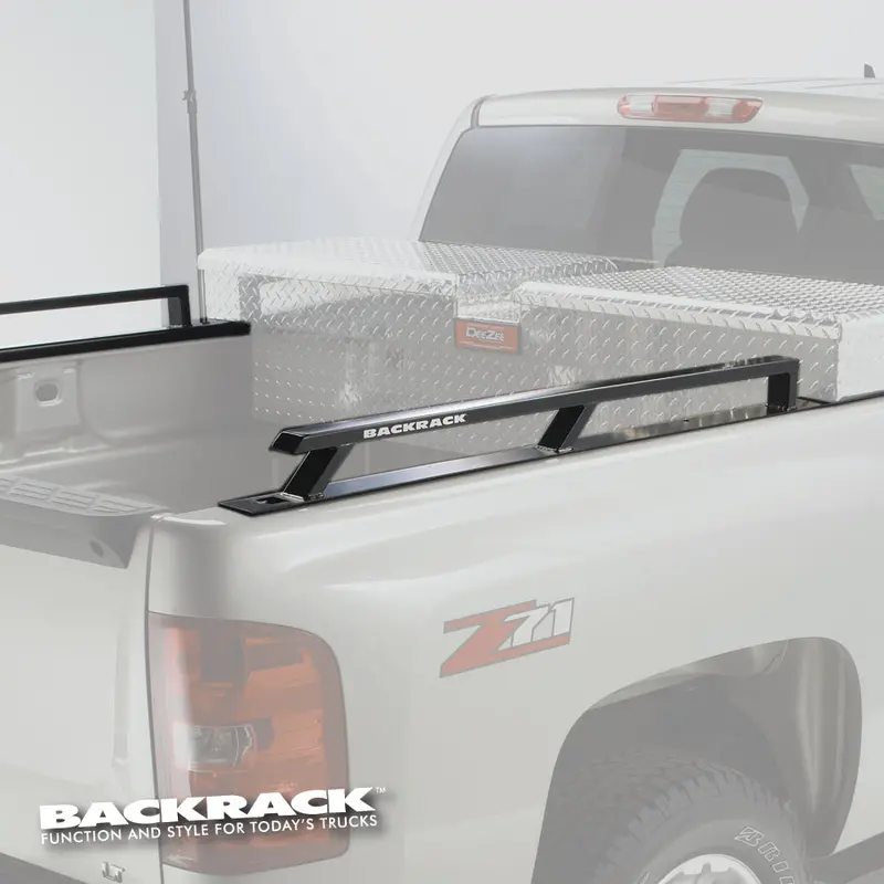 Backrack Toolbox-Mounted Side Rail System – Includes 21" Brackets For Secure Cargo Management 1