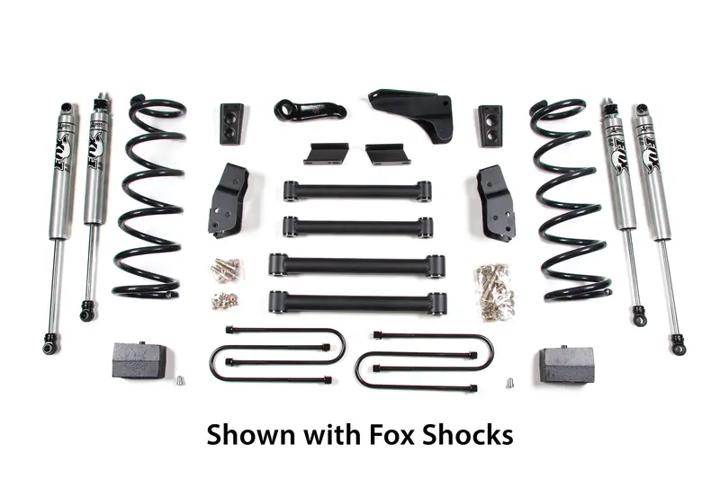 Bds Suspension 6/4 Block Lift Kit – Diesel-Compatible Rear Axle Spacers For 2003–2007 Dodge 1