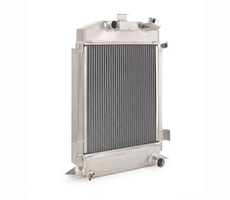 Be Cool Polished Downflow Radiator For 1930–1931 Ford Model A (Flathead, Standard Transmission) 1