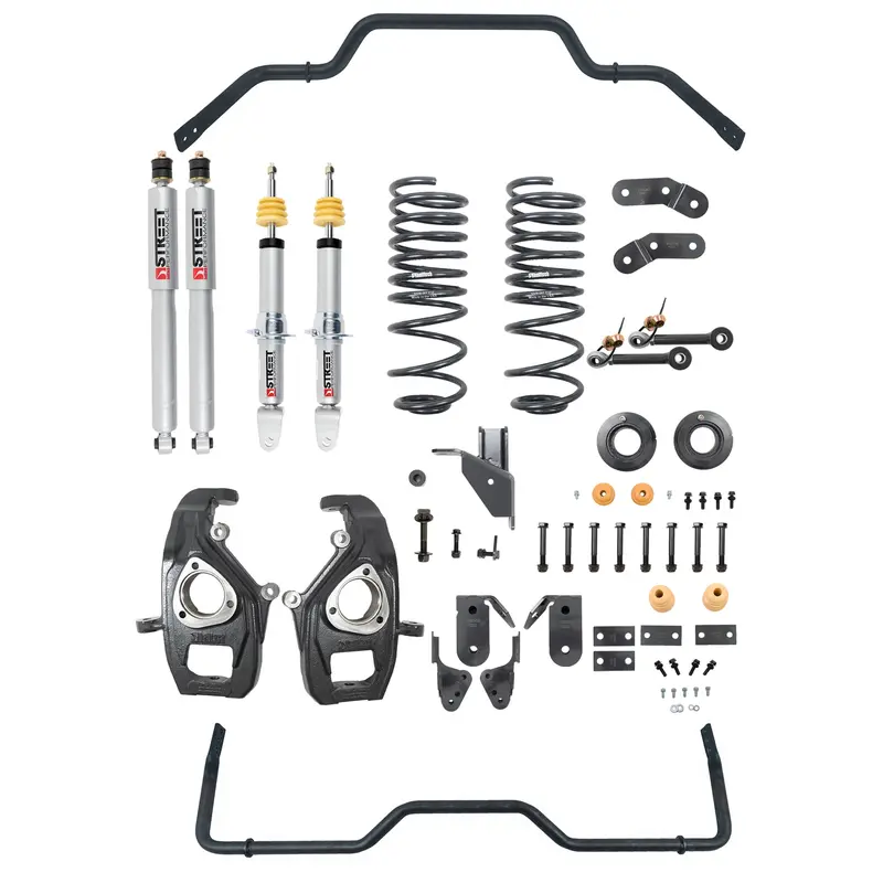 Belltech 1062Sps Lowering Kit – Front & Rear With Street Performance Shocks For Smooth Ride Control 1