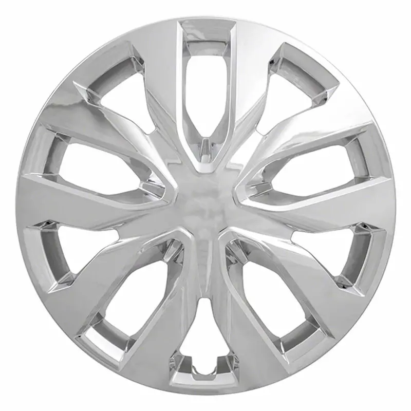 Coast To Coast 17-Inch 10-Spoke Chrome Wheel Set – Plastic, 4-Pack (Iwc51917C) 1