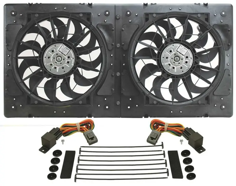 Derale 12-Inch Dual High-Output Radiator Puller Fan Assembly 1