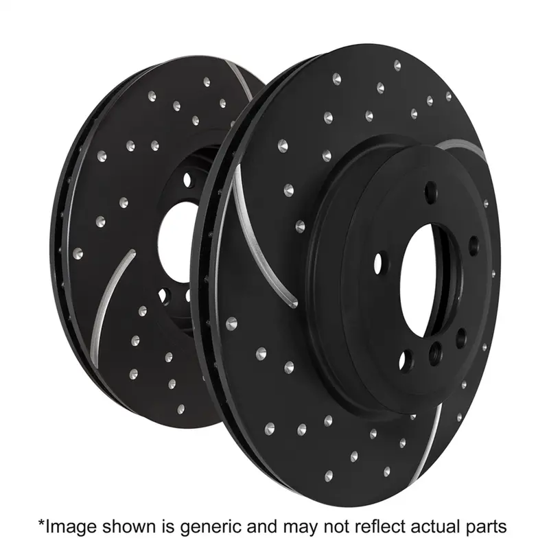 Ebc 3Gd Series Slotted Performance Rotors – Front Or Rear Fitment (Gd1995) 1