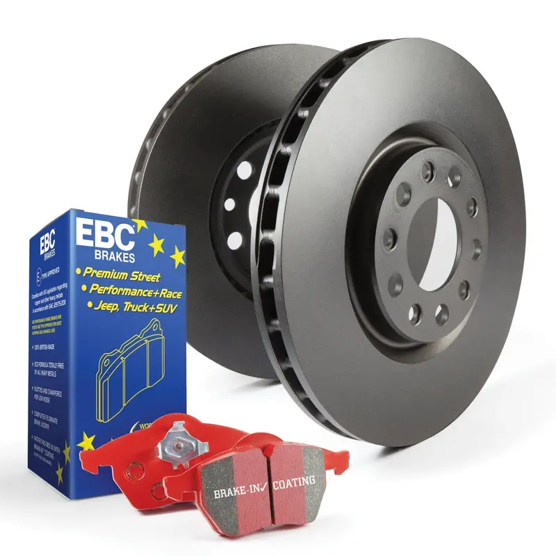 Ebc Redstuff Performance Brake Kit With Rk Series Slotted Rotors (S12Kr1382) 1