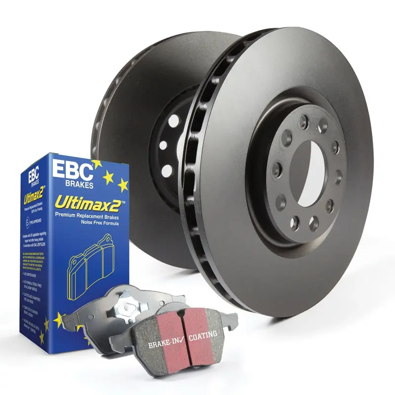 Ebc Ultimax High-Performance Brake Kit With Slotted Rotors (S20K1217) 1