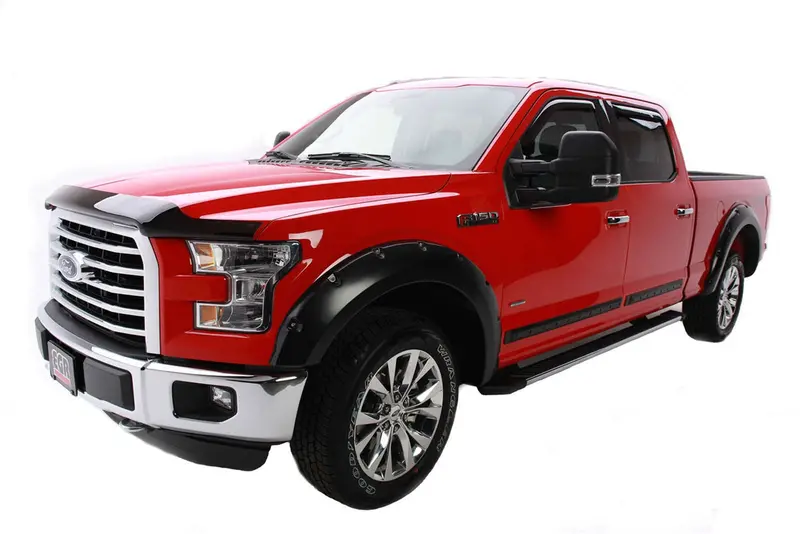 Egr Bolt-On Fender Flares – Black, Usa-Made, Direct-Fit For Select Trucks And Suvs (793174) 1