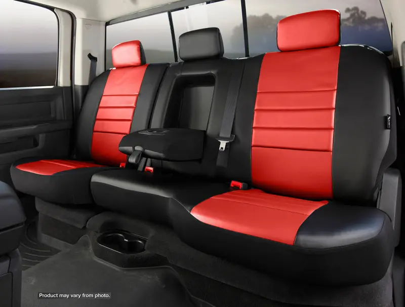 Fia Sl62-21 Red Leatherlite Custom-Fit Seat Covers 1