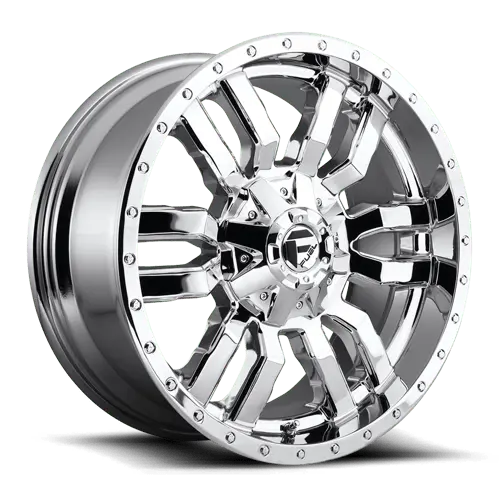 Fuel D63120008247 D631 Forged Aluminum Wheel — 20X10 Inches, 8X6.5 Bolt Pattern, Chrome Finish, -18Mm Offset 1