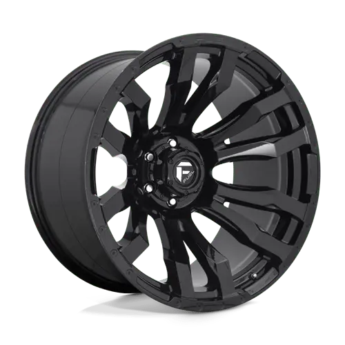 Fuel D67517901850 Alloy Wheel – 17X9 Inches, 8X180Mm Bolt Pattern, Gloss Black Finish 1