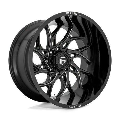 Fuel D741 20X10 Inch 5-Lug 150Mm Offset Matte Black Machined Lip Wheel 1