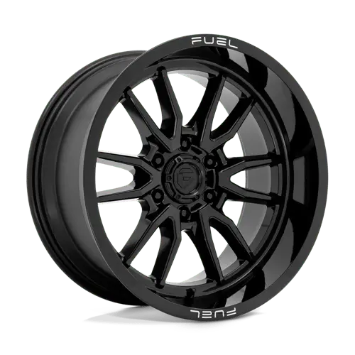 Fuel D760 17X9 Inch Alloy Wheel – 6X5.5 Bolt Pattern, Gloss Black Finish, 0Mm Offset 1