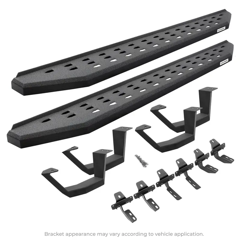 Go Rhino Rb20 Drop Step Running Boards With Mounting Brackets – Pair 1