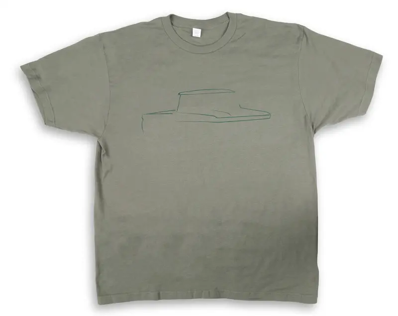 Holley Classic Truck Tee – Green, X-Large, Fits 1960–1966 Chevrolet C10 (Model #10297-Xlhol) 1