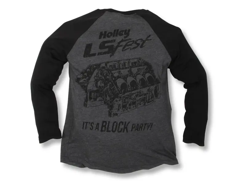 Holley Ls Fest 2017 Baseball T-Shirt – Official Event Apparel 1