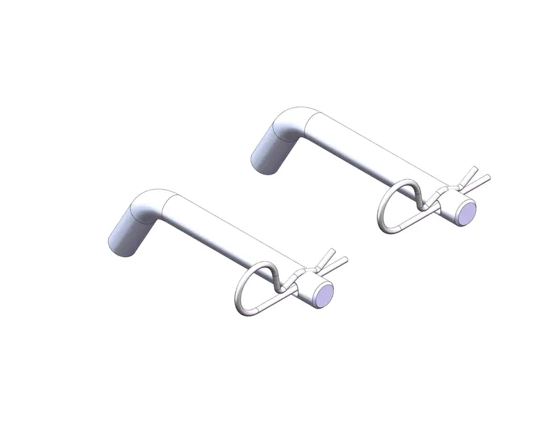 Husky Towing Hitch Head Retaining Pin – Compatible With Husky Receiver #31313 (Model #31456) 1