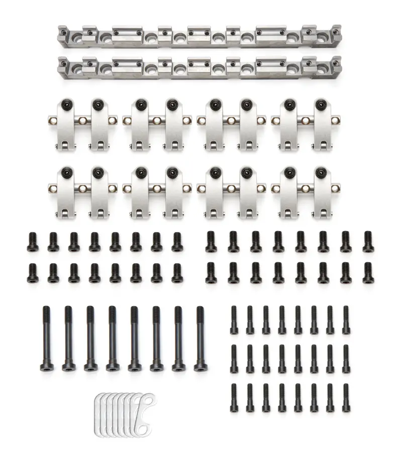 Jesel Shaft Rocker Arm Kit – Sbc-Compatible, 1.6:1 & 1.5:1 Ratio, +100 Lift Capacity 1