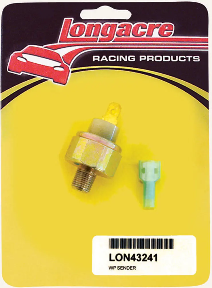 Longacre 52-43241 Water Temperature Pressure Sender – Accurate Readings For Race & Street Cooling Systems 1